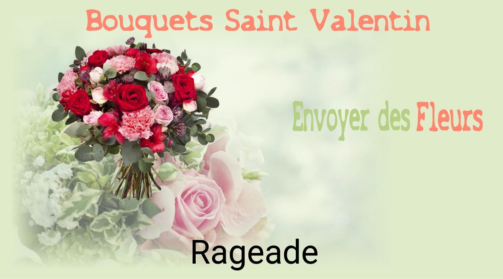 Roses de Saint-Valentin livrées à Rageade